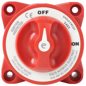 EGIS E-SERIES 350A BATTERY  SWITCH OFF/ON