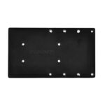 SEA BRACKETS 14" STRAIGHT PLATE F/ GARMIN KRAKEN BLACK