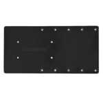 SEA BRACKETS 16" STRAIGHT PLATE F/ GARMIN KRAKEN BLACK