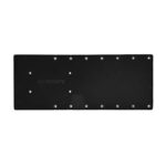SEA BRACKETS 18" STRAIGHT PLATE F/ GARMIN KRAKEN BLACK
