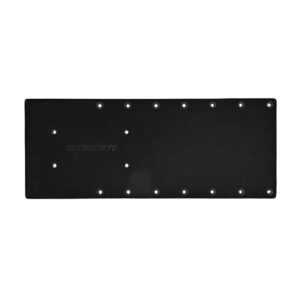 SEA BRACKETS 18" STRAIGHT PLATE F/ GARMIN KRAKEN BLACK
