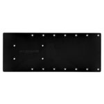 SEA BRACKETS 20" STRAIGHT PLATE F/ GARMIN KRAKEN BLACK