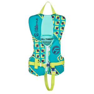 FULL THROTTLE INFANT RAPID  DRY LIFE JACKET - AQUA