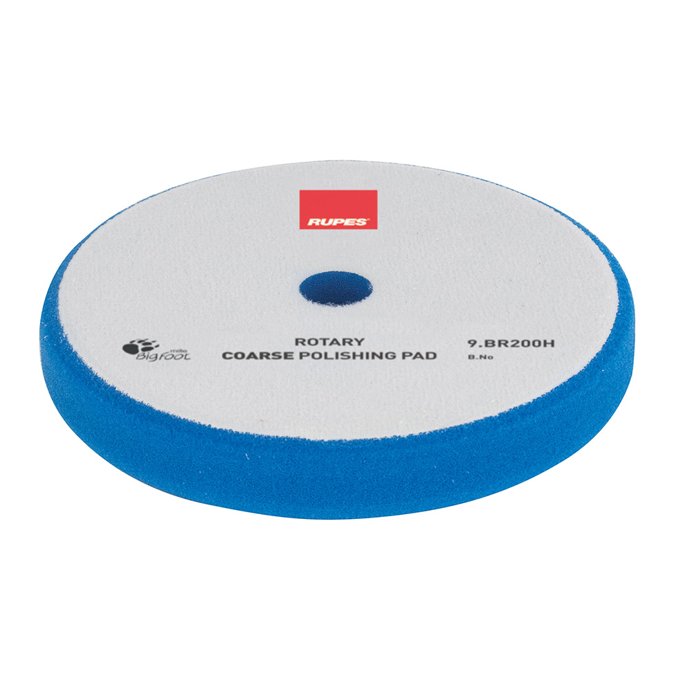 RUPES ROTARY COARSE POLISHING FOAM PAD 175/180MM (BLUE)