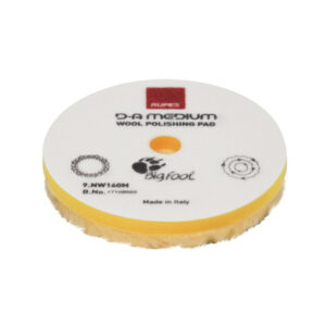 RUPES D-A MEDIUM WOOL  POLISHING PAD 160MM (YELLOW)