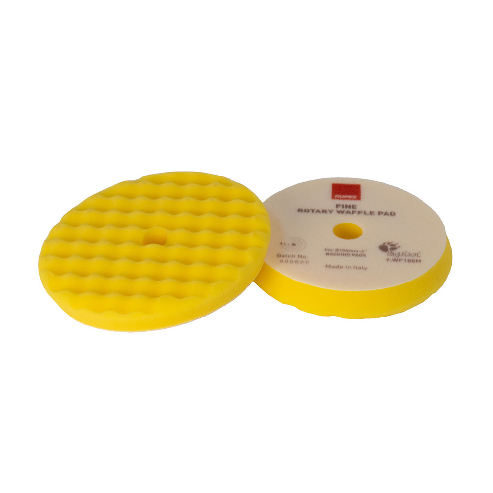 RUPES VELCRO WAFFLE FINE  POLISHING FOAM PAD FOR ROTARY