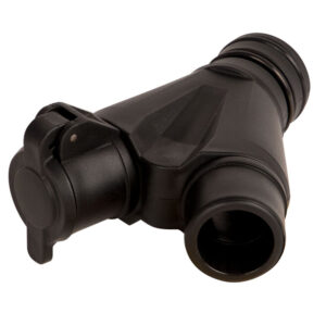 RUPES 2 WAY UNION VACUUM CONNECTOR WITH CLAMPET VALVE