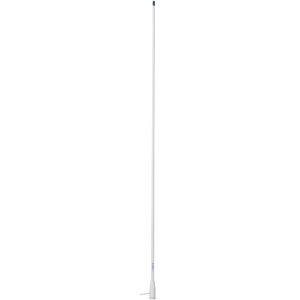 SCOUT 5' WHITE VHF ANTENNA 3DB NYLON FERRULE W/ 5M RG-58 COAX