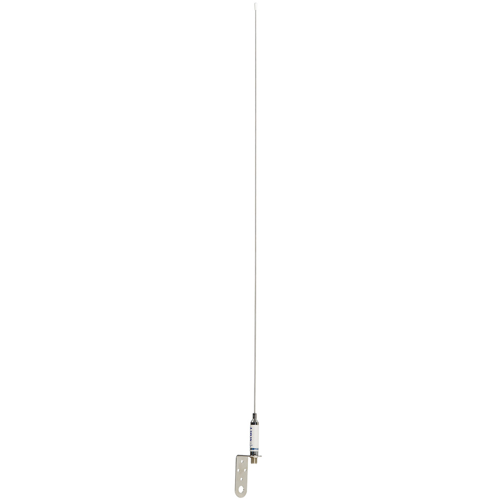 SCOUT 3' STAINLESS VHF WHIP 3DB W/ BRACKET FOR SAILBOATS