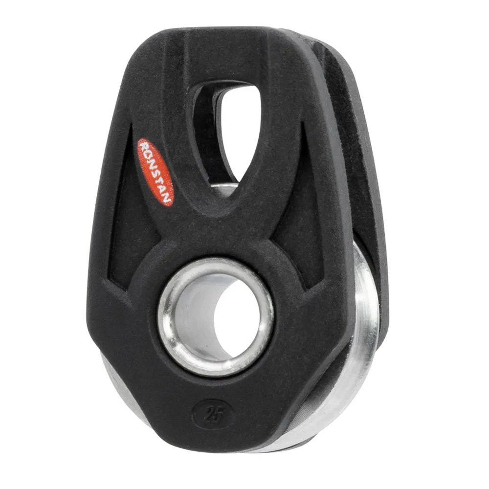 RONSTAN SERIES 25BB ORBIT BLOCK HHL, SINGLE BECKET