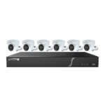 SPECO 8 CHANNEL, 2TB RECORDER W/ 6 4MP TURRET CAMERAS