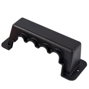 BLUEWATER HEAVY DUTY 4 STUD BUSBAR COVER BLACK