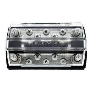 BLUEWATER DUAL 10 POSITION BUSBAR 150 AMP