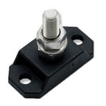 BLUEWATER SINGLE BATTERY POST 5/16" SS STUD BLACK