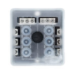 BLUEWATER 6 POSITION CIRCUIT BREAKER PANEL W/ COVER