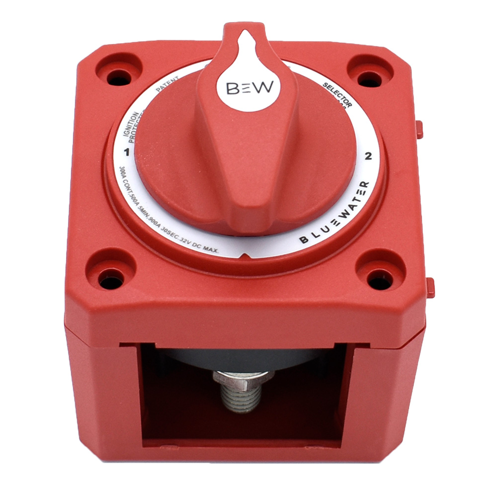 BLUEWATER OFF/1/2 BATTERY  SWITCH W/ BASE