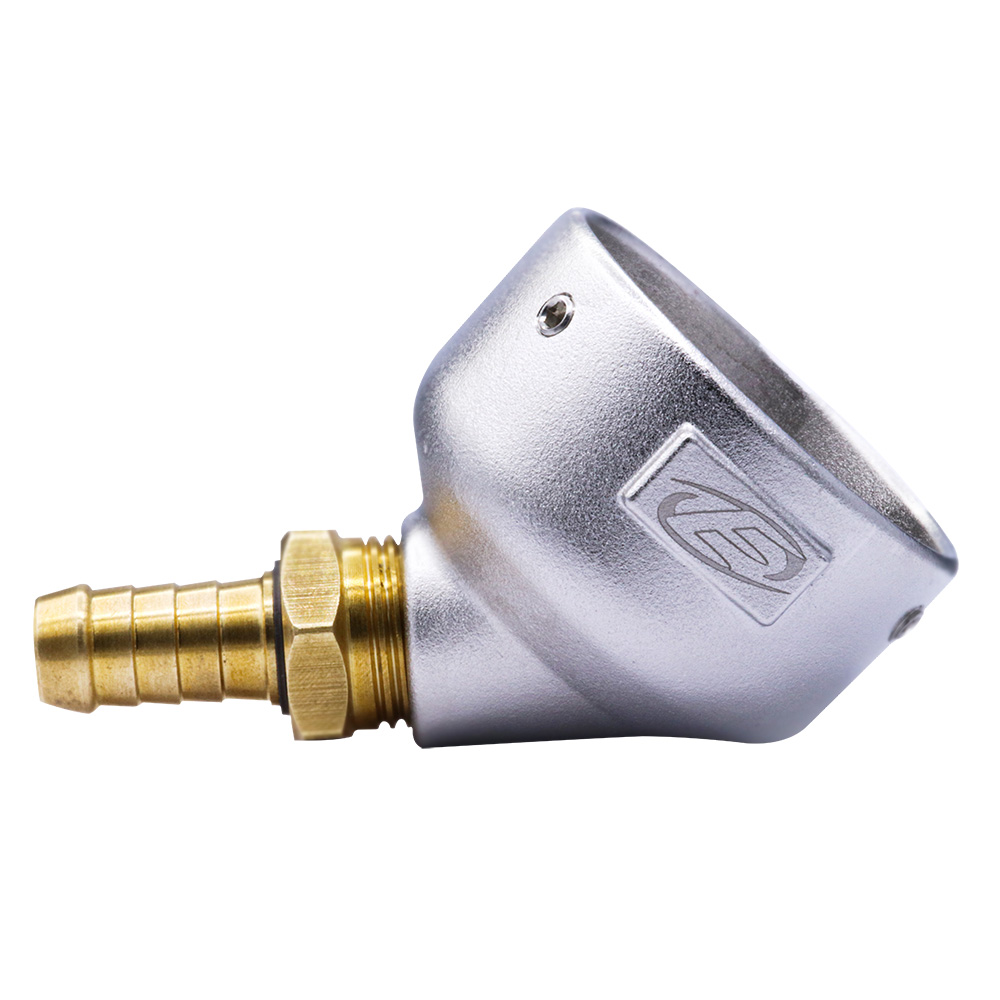 EXPLODING FISH ROTATING ROD HOLDER ANGLED DRAIN ATTACHMENT