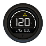 VERATRON VL DIGITAL 52 W/ ROUND BLACK BEZEL