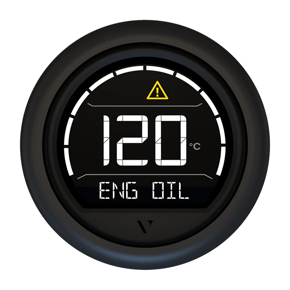 VERATRON VL DIGITAL 52 W/ ROUND BLACK BEZEL