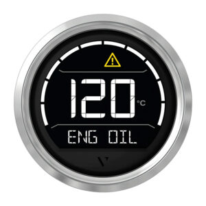 VERATRON VL DIGITAL 52 W/ TRIANGULAR CHROME BEZEL