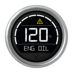 VERATRON VL DIGITAL 52 W/ ROUND CHROME BEZEL