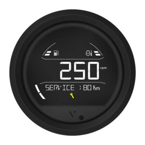 VERATRON VL DIGITAL 85 W/ TRIANGULAR BLACK BEZEL