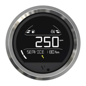 VERATRON VL DIGITAL 85 W/ TRIANGULAR CHROME BEZEL