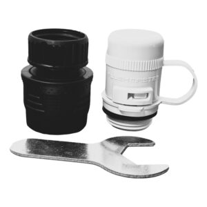 FLUSHMASTER FLUSH PORT QUICK CONNECT FOR SUZUKI - WHITE