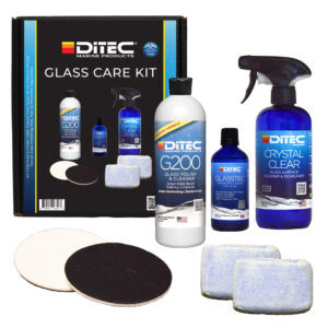 DITEC GLASS KIT (CRYSTAL CLEAR 16 OZ., G200 16OZ., GLASSTEC