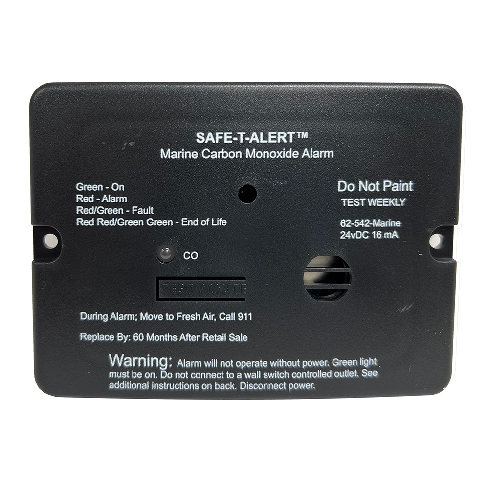 SAFE-T-ALERT 62 SERIES CARBON MONOXIDE ALARM - 24V