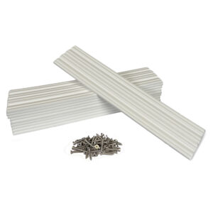 CALIBER MARINE SLIDES 3"X15" WHITE 10-PACK