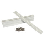 CALIBER MARINE SLIDES 1.5"X15" WHITE 10-PACK