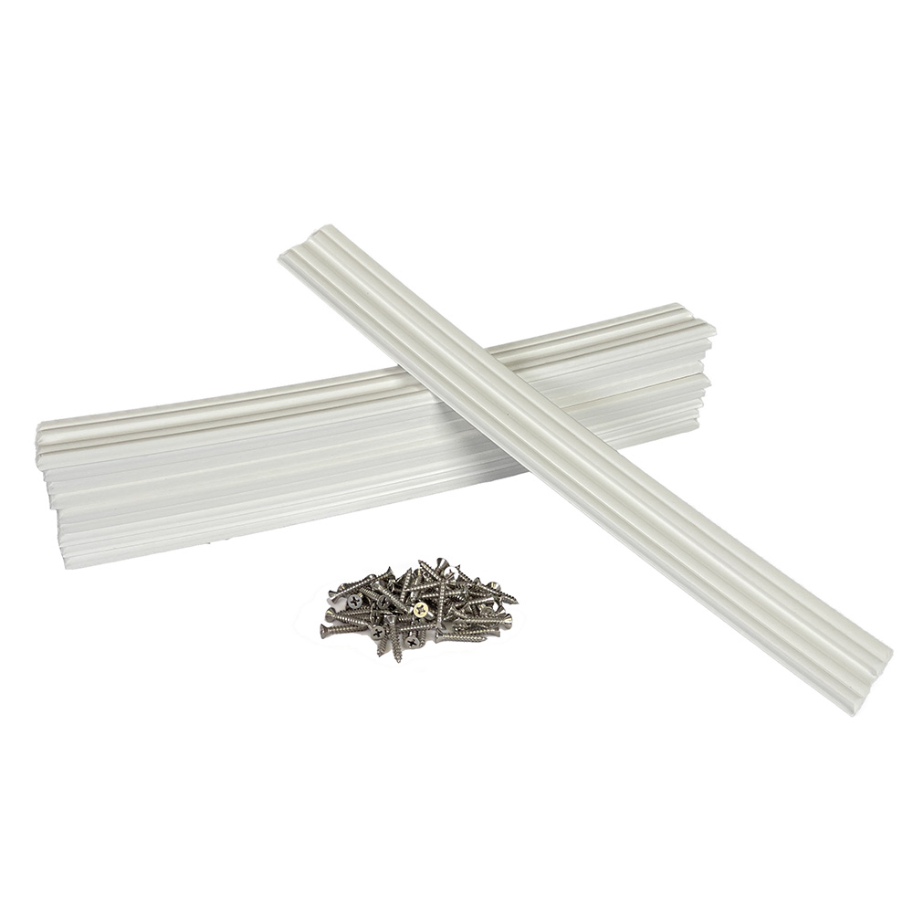 CALIBER MARINE SLIDES 1.5"X15" WHITE 10-PACK