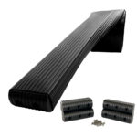 CALIBER BUNK WRAP KIT BLACK 24'X2"X6" ROLL + 4 CAPS + HRDW