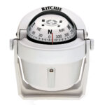 RITCHIE B-51W EXPLORER COMPASS BRACKET MOUNT - WHITE