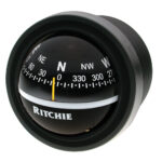 RITCHIE V-57.2 EXPLORER COMPASS DASH MOUNT - BLACK