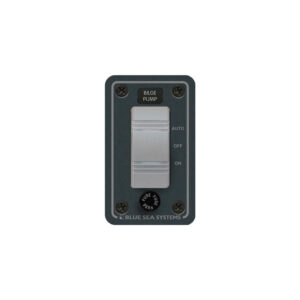 BLUE SEA 8263 WATER-RESISTANT BILGE PANEL 1 CONTURA SWITCH