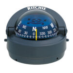 RITCHIE S-53G EXPLORER COMPASS SURFACE MOUNT - GRAY