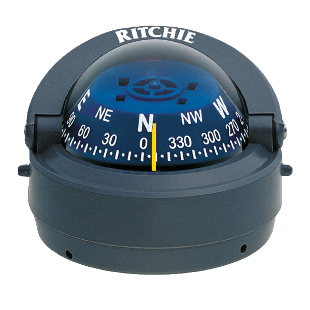 RITCHIE S-53G EXPLORER COMPASS SURFACE MOUNT - GRAY