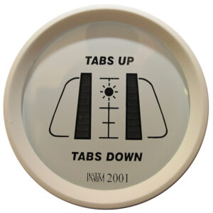 BOAT LEVELER TAB LOCATOR INTA TRIM # 2900WBL WHITE