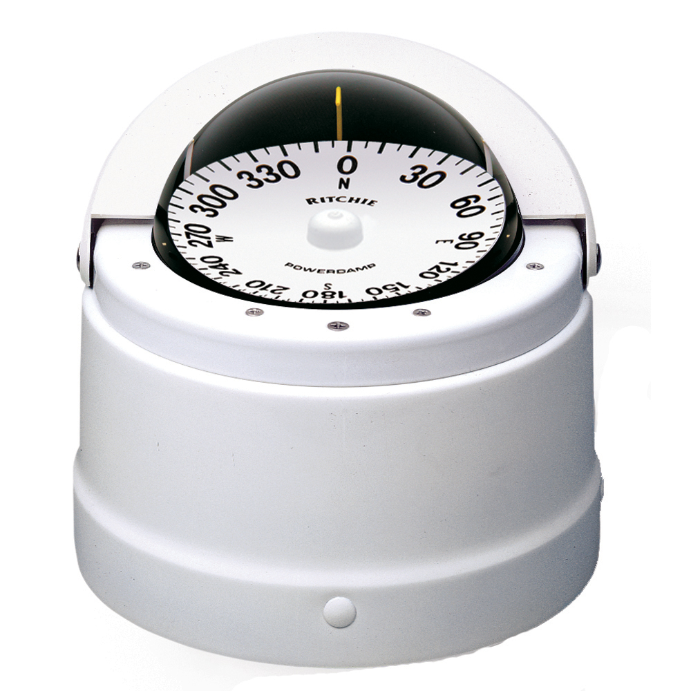 RITCHIE DNW-200 NAVIGATOR COMPASS BINNACLE MOUNT - WHITE
