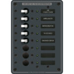 BLUE SEA 8059 PANEL 120VAC 8 POSITION