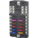 BLUE SEA 5031 FUSE BLOCK SCREW TERM BLADE