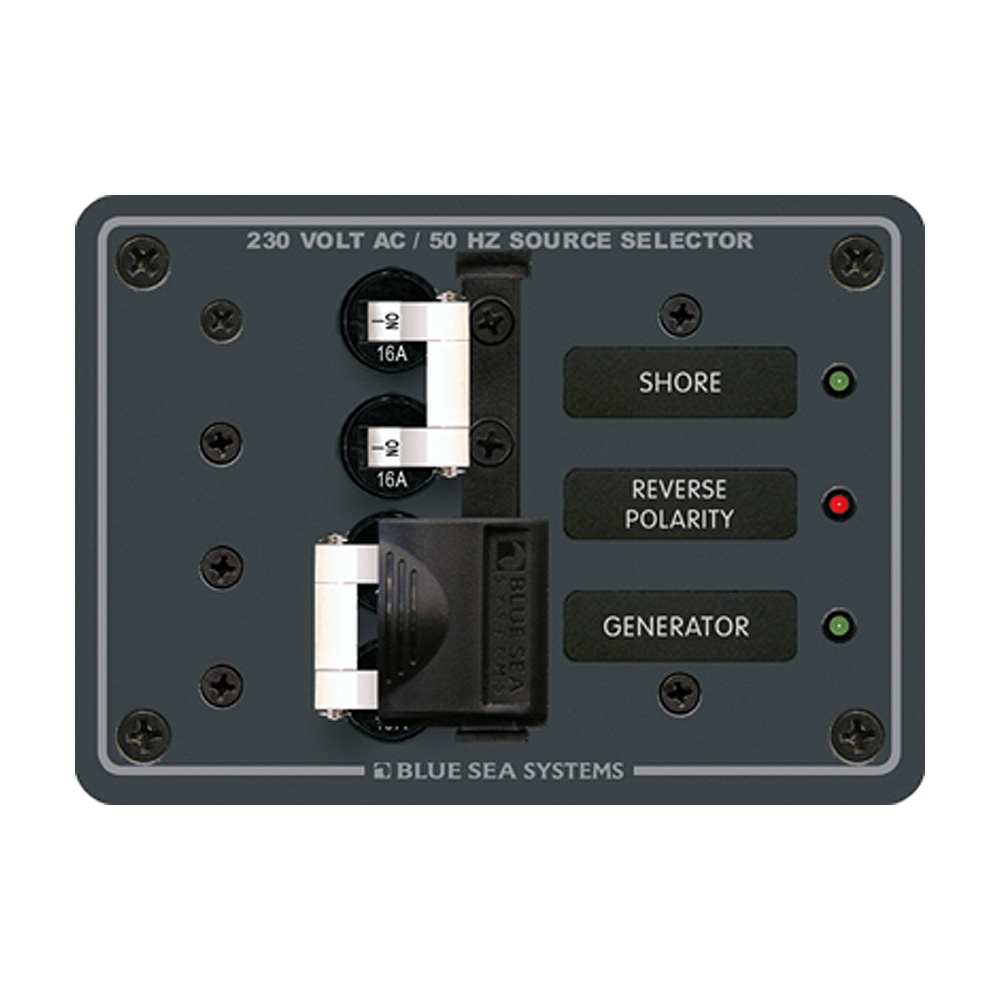BLUE SEA 8132 BREAKER PANEL 230VAC 16A