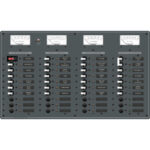 BLUE SEA 8195 BREAKER PANEL 30-12V 10-230AC