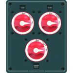BLUE SEA 8280 PANEL DC PARALLEL 3 SWITCHES