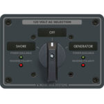 BLUE SEA 8365 AC ROTARY PANEL 120VAC 63A