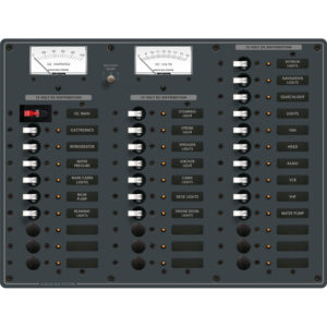BLUE SEA 8382 BREAKER PANEL DC 36 POS MAIN