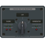 BLUE SEA 8386 AC ROTARY PANEL
