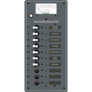 BLUE SEA 8478 BREAKER PANEL 120VAC 10 POS